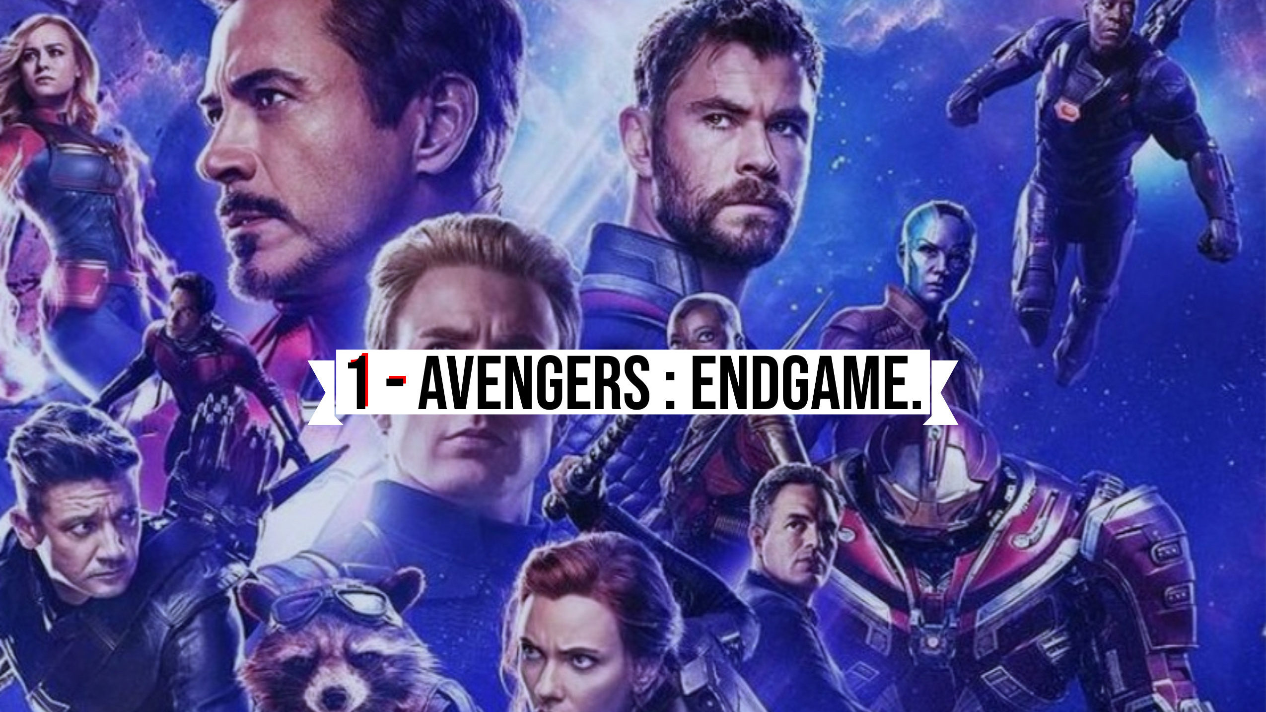 1 - Avengers Endgame.